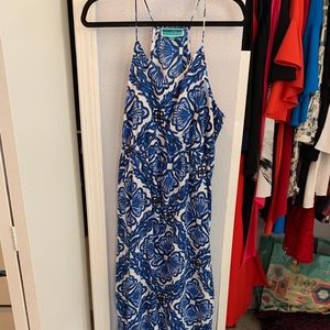 Southern frock maxi dress with slits on the side